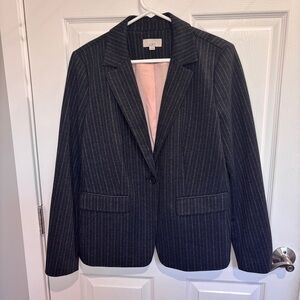 LOFT Striped blazer